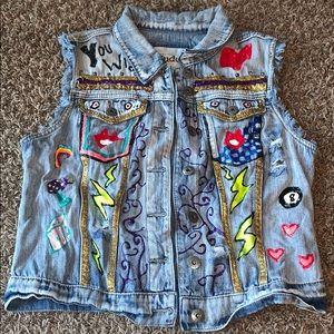 Denim vest